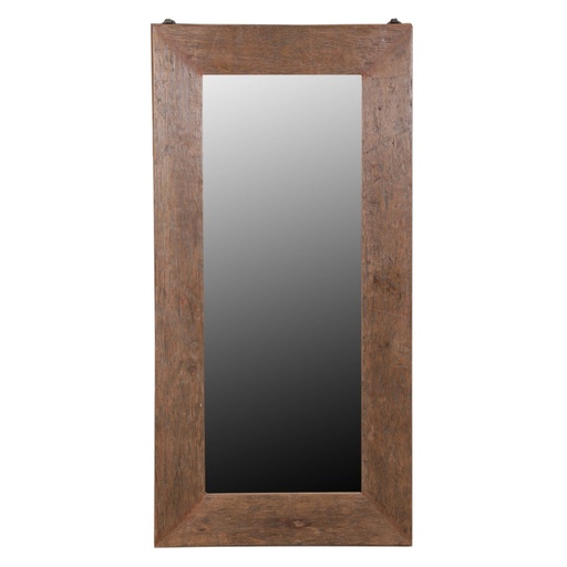 [HC2014] HEIRLOOM SOLID TEAK BEVELLED MIRROR