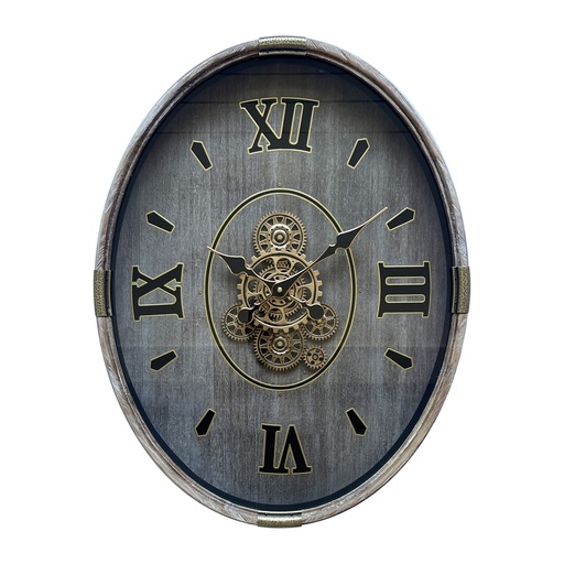 [KA8001] OVAL GEAR CLOCK