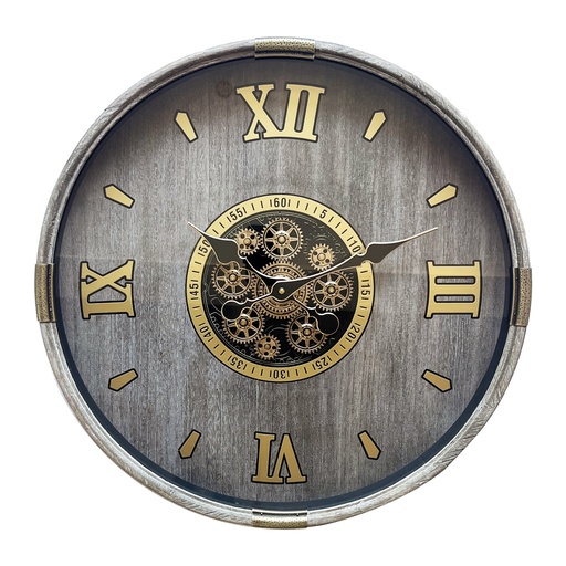 [KA8003] ROUND GEAR CLOCK