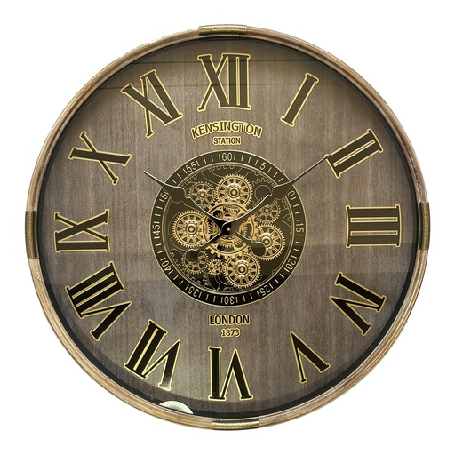 [KA8005] ROUND GEAR CLOCK