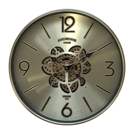 [KA8008] ROUND GEAR CLOCK