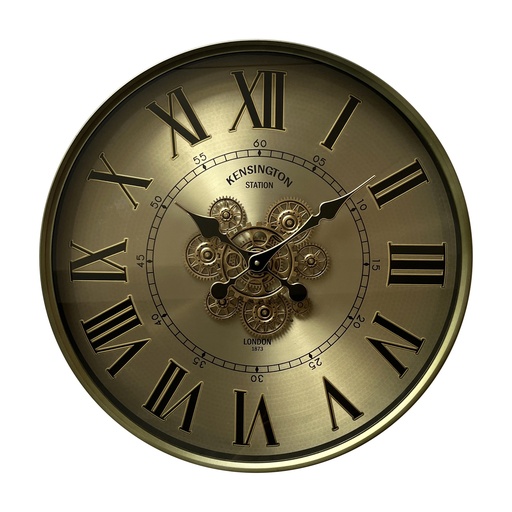 [KA8009] ROUND GEAR CLOCK