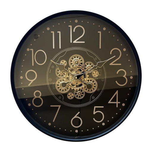 [KA8012] ROUND GEAR CLOCK