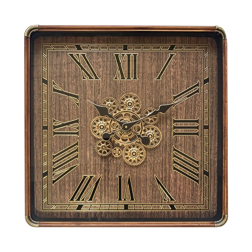 [KA8014] SQUARE GEAR CLOCK