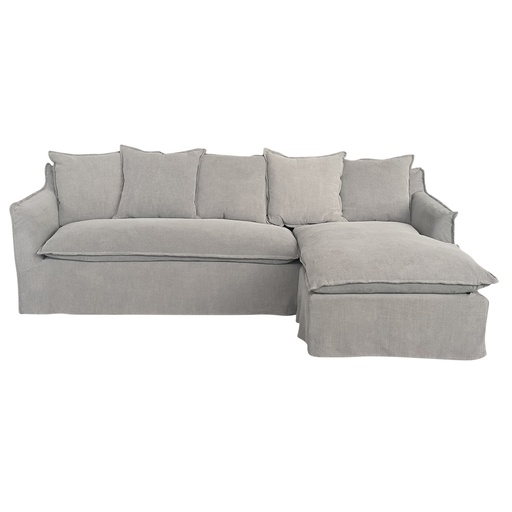 [KB9052] MARSALA CHAISE LOUNGE LEFT OR RIGHT GREY
