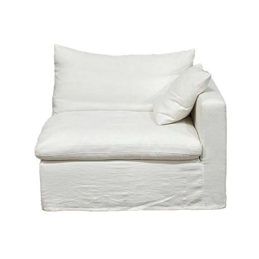[KB9073] CARLTON CHAISE SUITE - RIGHT / CLOUD