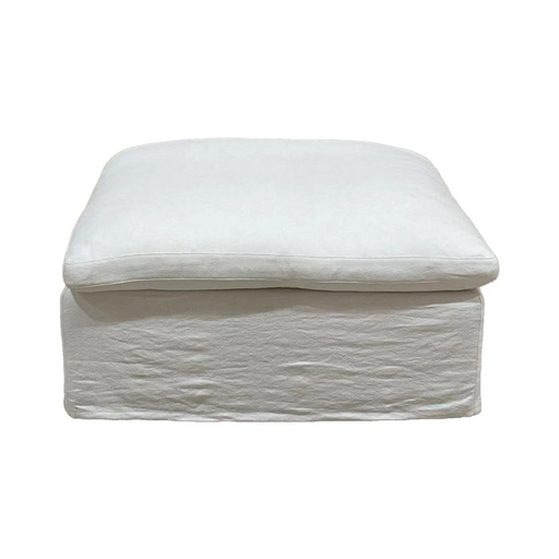 [KB9076] CARLTON CHAISE SUITE - OTTOMAN / CLOUD