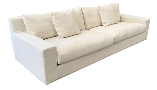 [KB9098] MANHATTAN 4 SEATER SOFA - OATMEAL