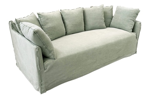 [KB9101] ROXY 3 SEATER SOFA - OLIVE