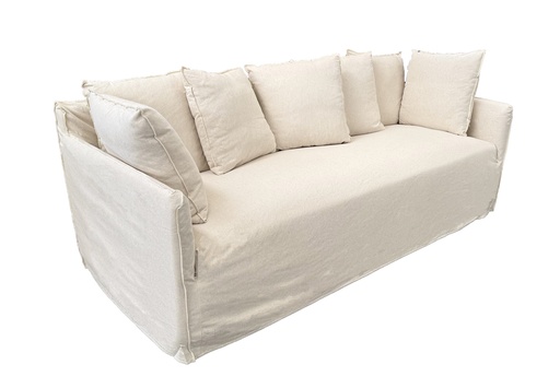 [KB9103] ROXY 3 SEATER SOFA - OATMEAL