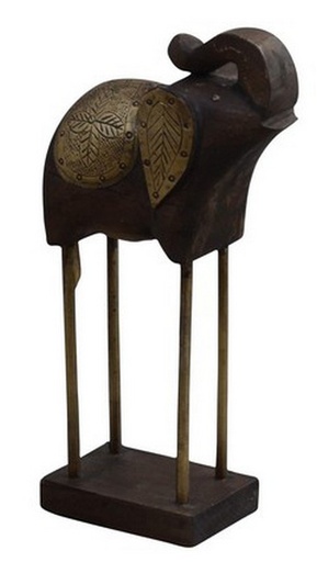 [KC1040] WOODEN ELEPHANT