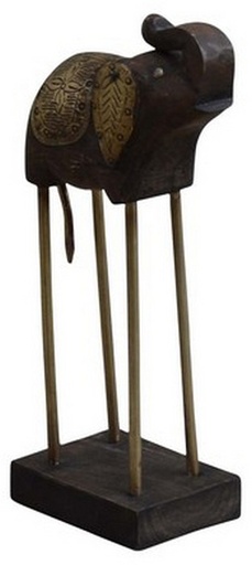 [KC1042] WOODEN ELEPHANT