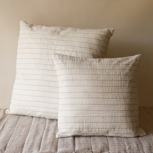 [KK1014] AKIIKO - FYRA CUSHION COVER - LARGE - CUSTOMISED WITHOUT BROWN STRIPES