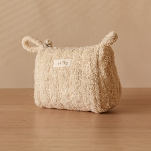 [KK1084] AKIIKO - TERRY TRIANGLE POUCH - SMALL