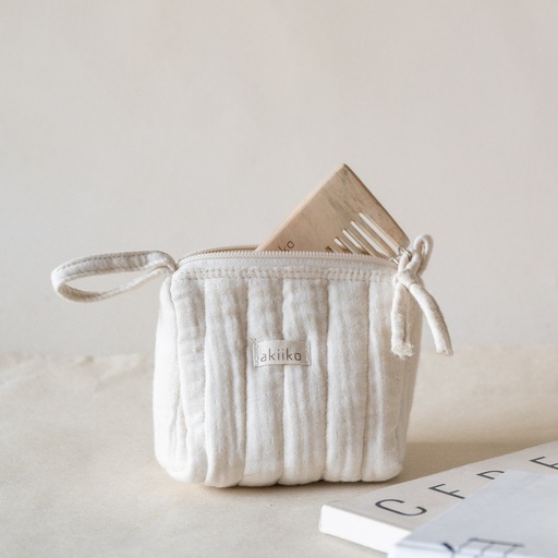 [KK1086] AKIIKO - FYRA TRIANGLE POUCH - SMALL