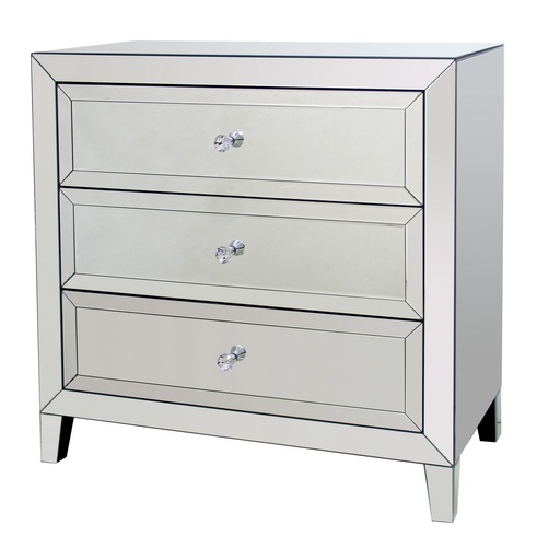 [MC8006] PALISADE 3 DRAW MIRRORED DRESSER