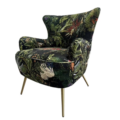 [MY3273] BOTANICAL OCCASIONAL CHAIR