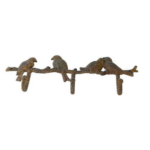 [PL6024] ANTIQUE METAL BIRDS COAT HANGER