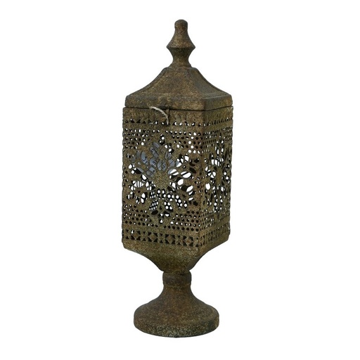 [PL6025] ANTIQUE METAL LANTERN
