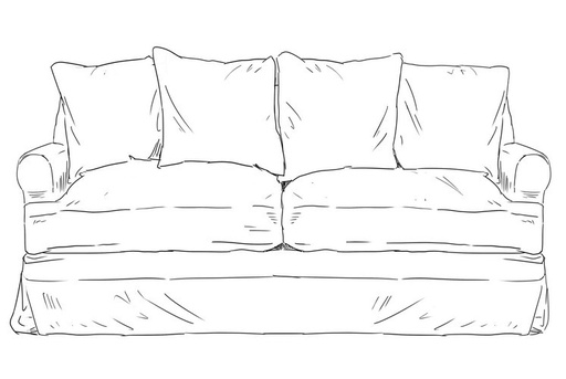 [PR2001X] NEWPORT 2.5 SEATER - FRAME