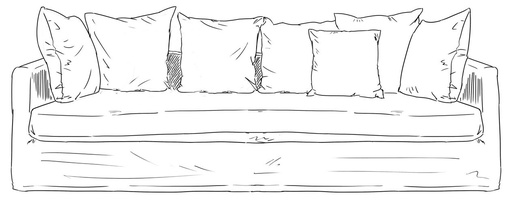 [PR2004X] CHALET 3 SEATER - FRAME