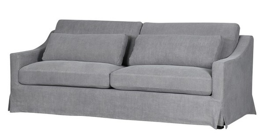 [PR2006E] SLIP COVER - COOL GREY - HAMPTON 3.5