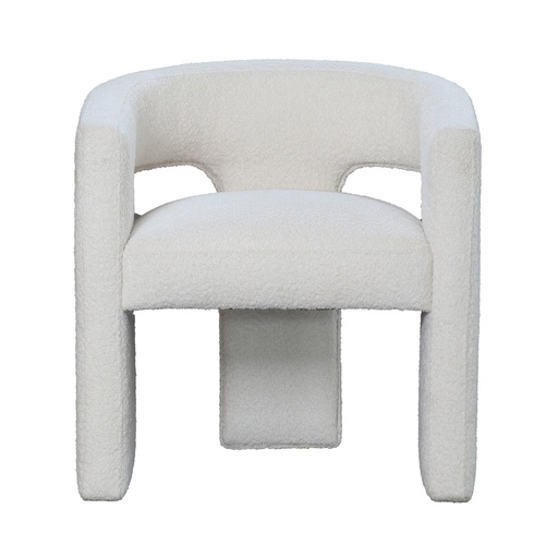 [PR2085] APOLLO CHAIR IN BOUCLE - NATURAL