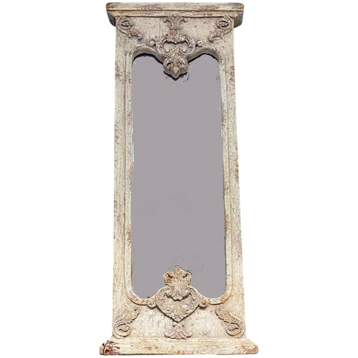 [QD5003] VINTAGE WALL MIRROR - ANTIQUE MARBLE
