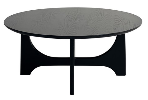 [QL1011] BAOBAB COFFEE TABLE - BLACK OAK