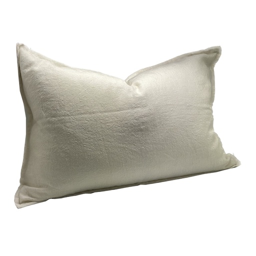 [SC9001] LINEN CUSHION COVER - WHITE