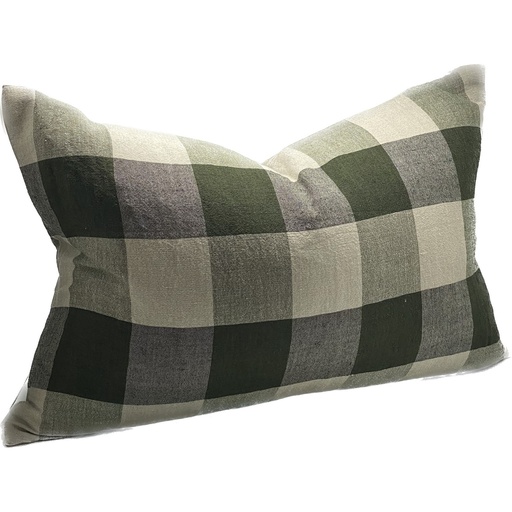 [SC9035] LINEN CUSHION COVER - OLIVE