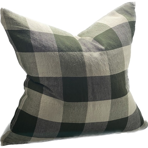 [SC9036] LINEN CUSHION COVER - OLIVE