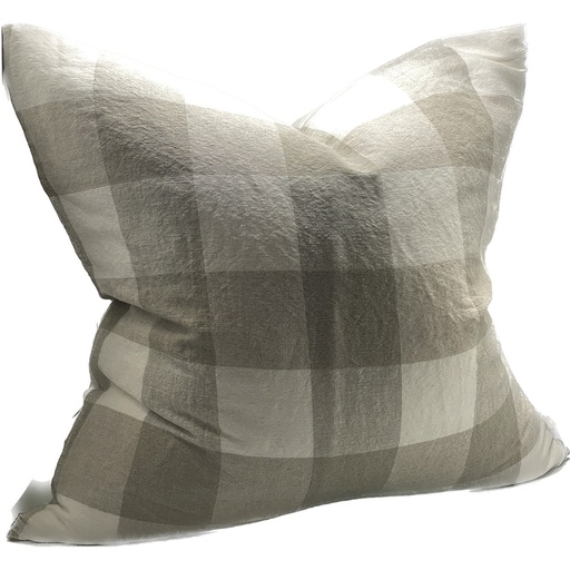 [SC9040] LINEN CUSHION COVER - MILK