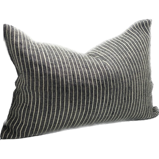 [SC9045] LINEN CUSHION COVER - BLACK