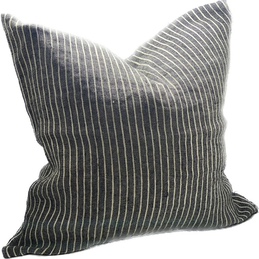 [SC9046] LINEN CUSHION COVER - BLACK