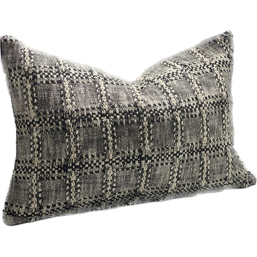 [SC9053] LINEN CUSHION COVER - BLACK