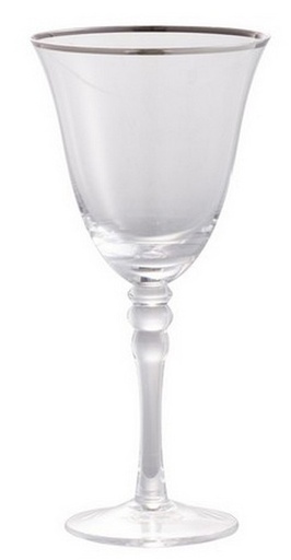 [SE2026] FELICITY WINE GLASS -SILVER RIM