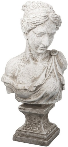 [SE2123] MAGNESIUM BUST - FEMALE HEAD