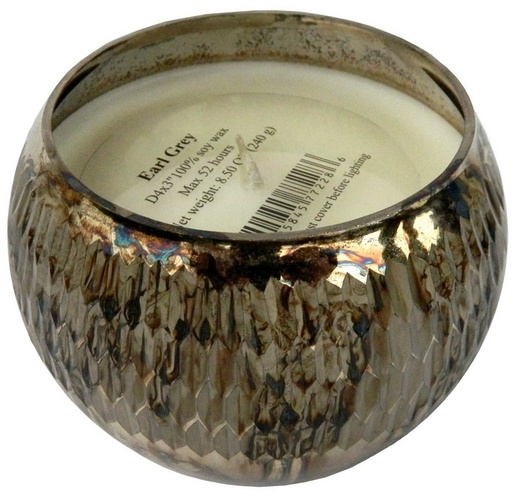[SE2188] SCENTED SOY WAX CANDLE, EARL GREY
