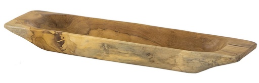 [SE2300] TEAK RECT TRAY