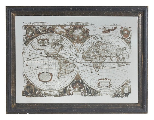 [SE2343] MIRRORED WORLD MAP