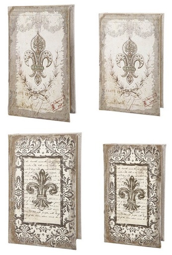 [SE2364] BOOK BOXES  S/4