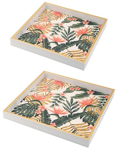 [SE2374] DECROTIVE TRAYS S/2