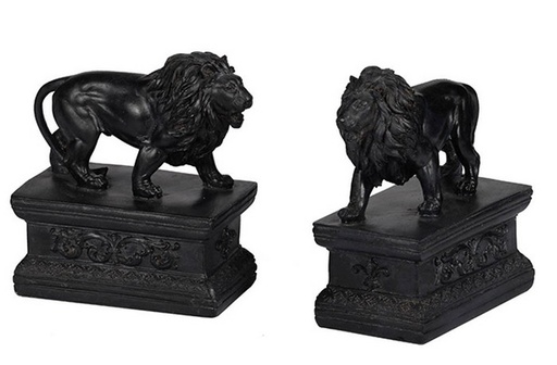 [SE2384] LION BOOK ENDS