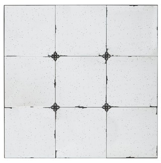 [SE2517] ANTIQUE PANEL MIRROR