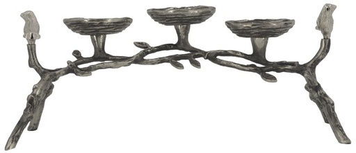 [SE2559] BIRD 3 PILLAR CANDLE HOLDER