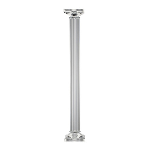 [SE2775] CRYSTAL PILLAR CANDLE HOLDER
