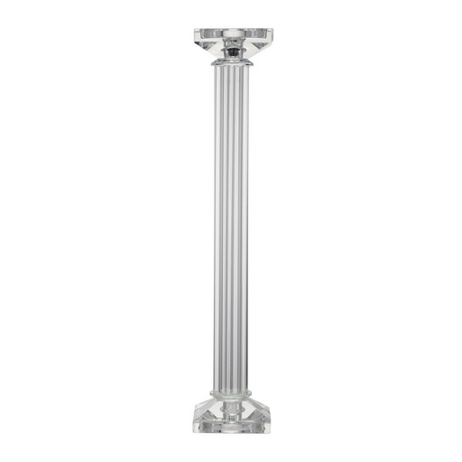 [SE2776] CRYSTAL PILLAR CANDLE HOLDER