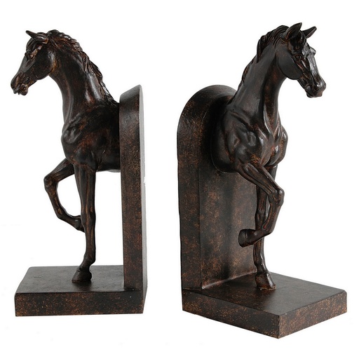 [SE2790] HORSE BOOKENDS S/2