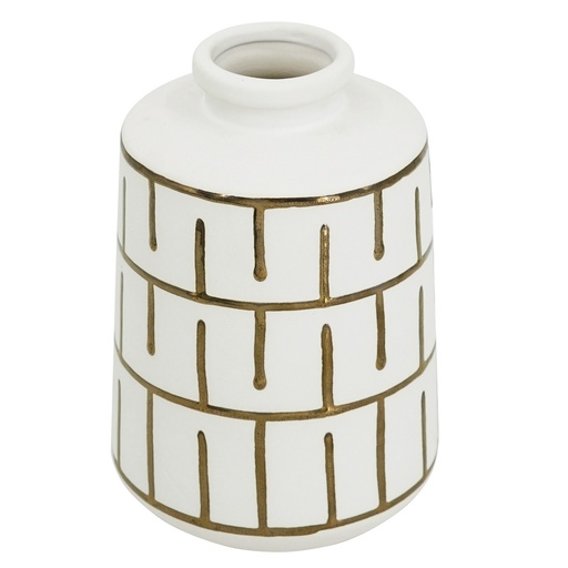 [SE2807] CERAMIC WHITE VASE